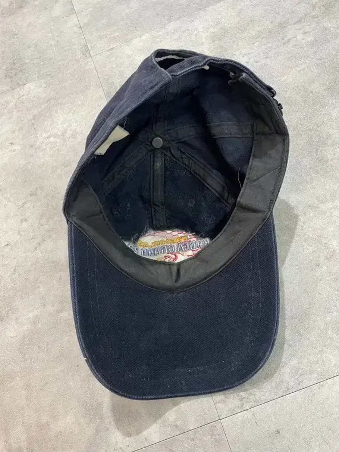 프리 Good & Good 네이비 자수 로고 볼캡 상품이미지6