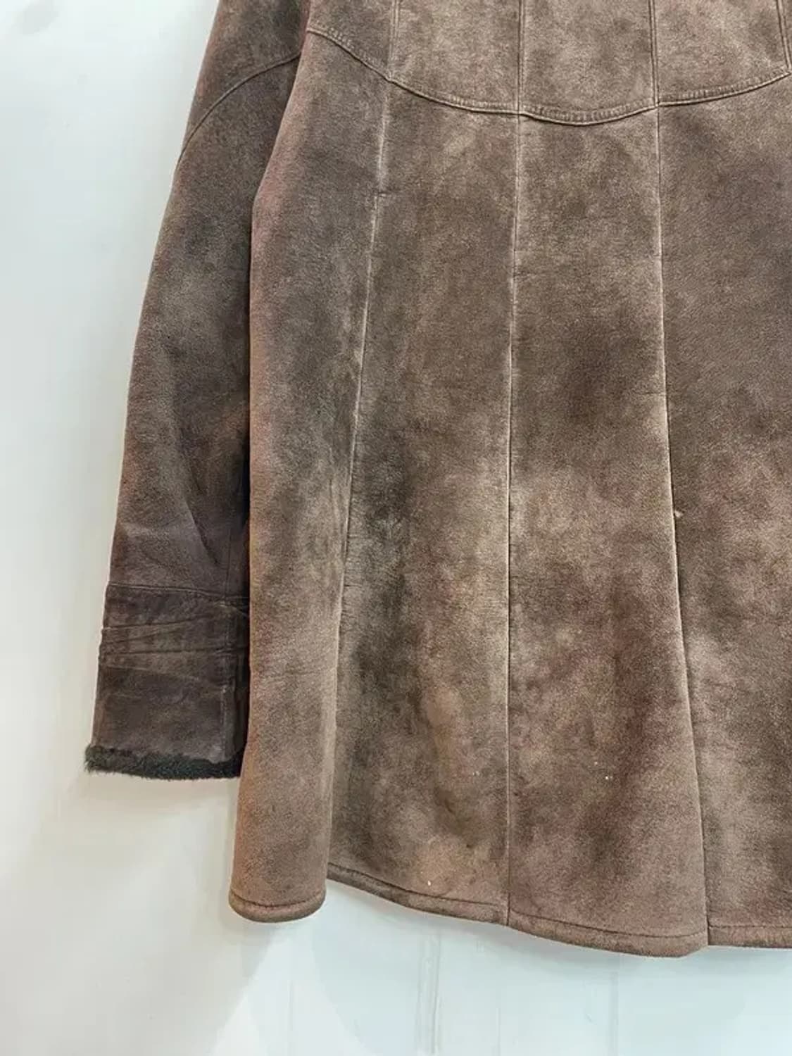 90s 우먼  Remarque 올드 여자 무스탕 점퍼 자켓 상품이미지9