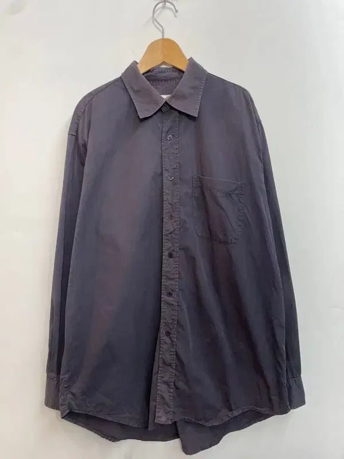 105 CP컴퍼니 오버핏 레글런 셔츠 차콜 상품이미지2