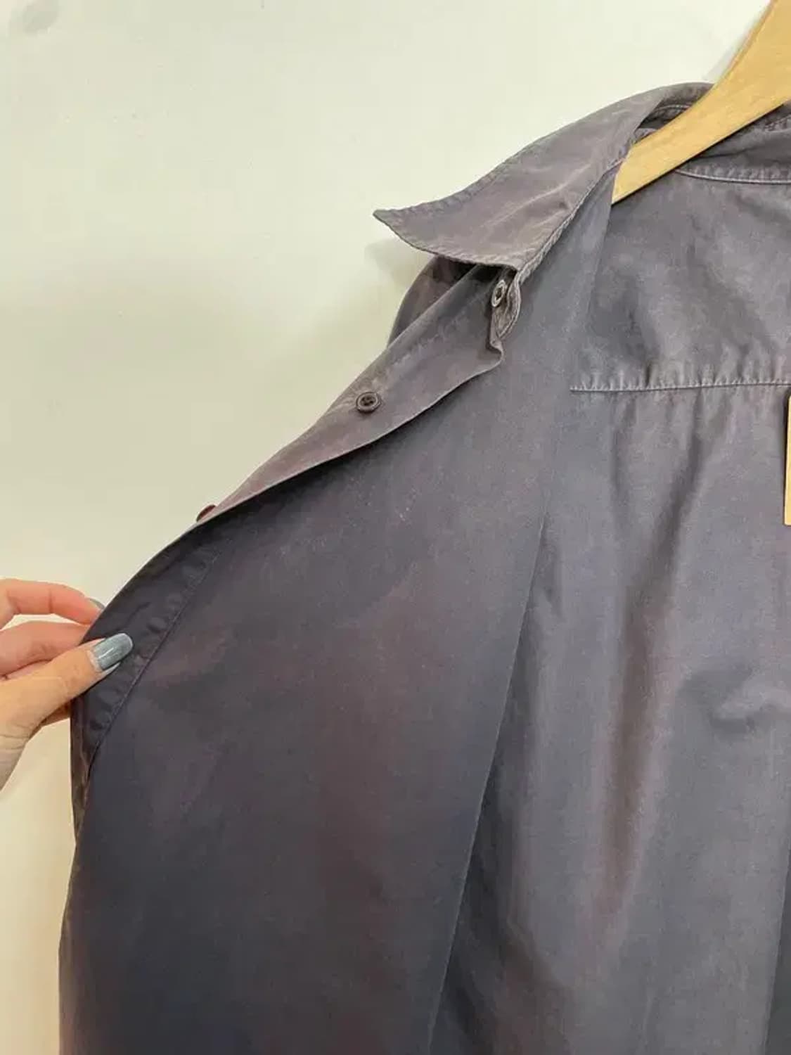 105 CP컴퍼니 오버핏 레글런 셔츠 차콜 상품이미지6