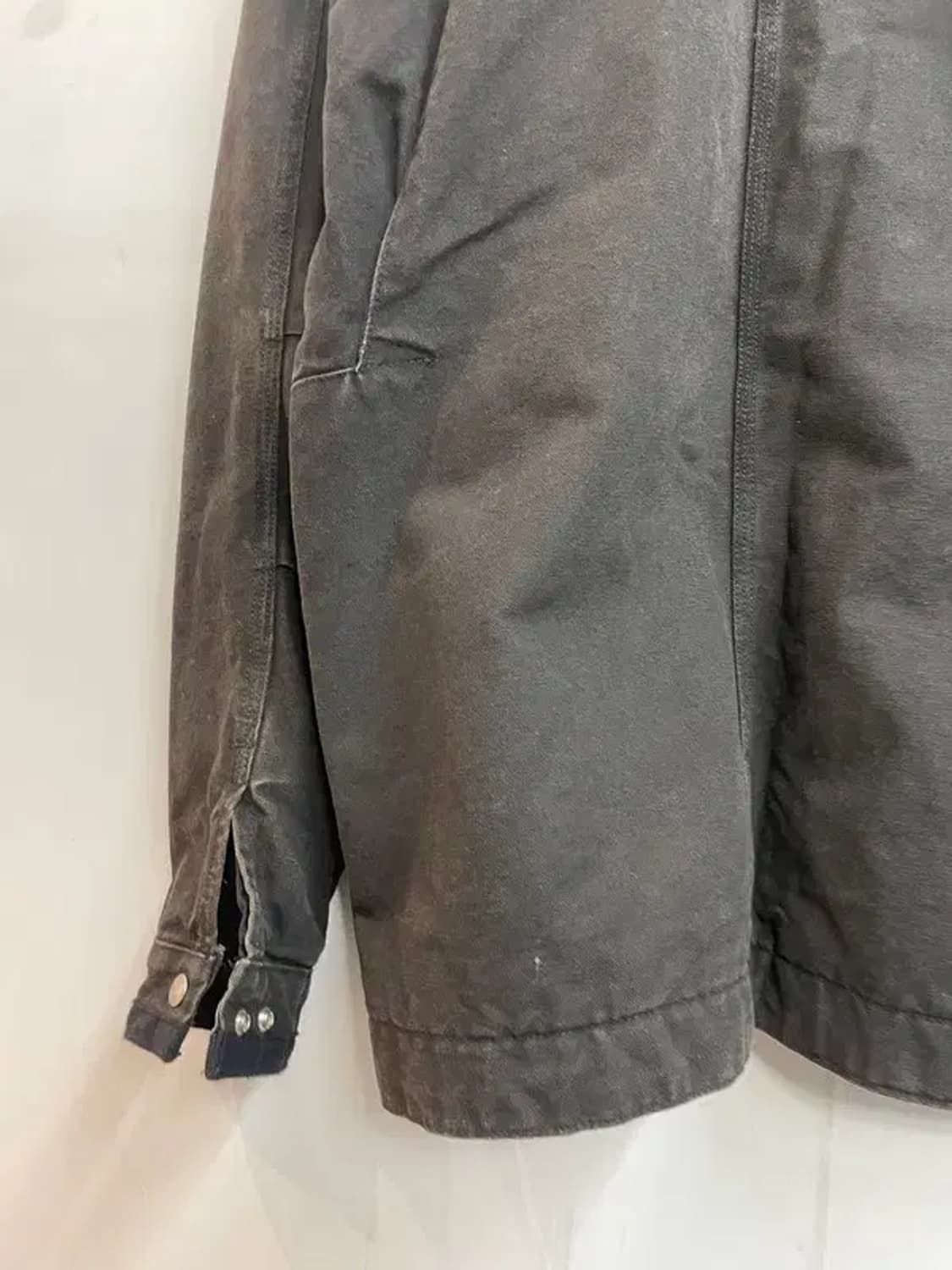 스몰 칼하트 남자 디트로이트 샌드스톤 멀티 포켓 자켓 블랙 상품이미지10