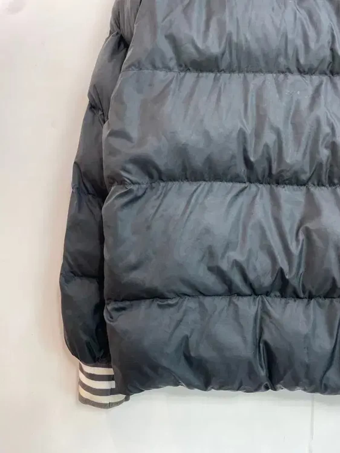 90 아디다스 SST 리버서블 패딩 자켓 블랙 화이트 상품이미지9