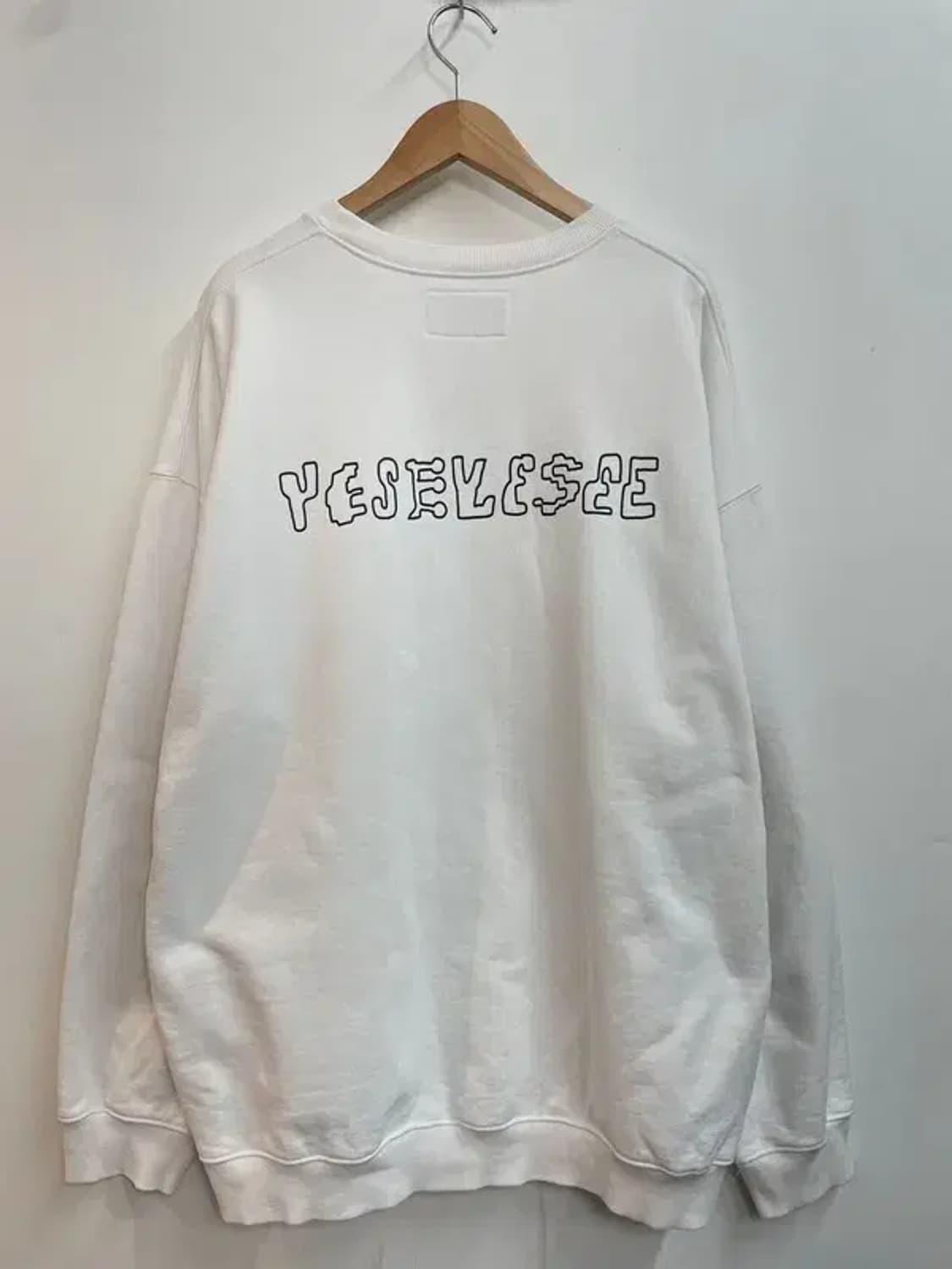 라지 예스아이씨 Y.E.S Optical 스웨트셔츠 맨투맨 화이트 상품이미지8