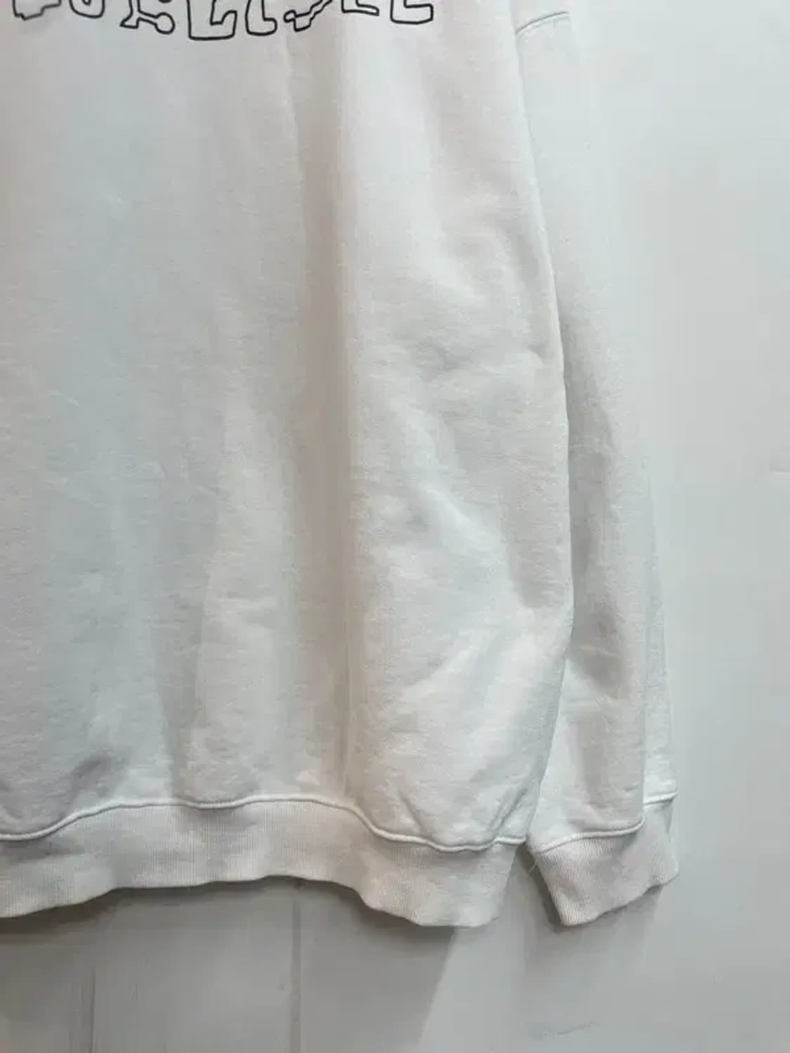 라지 예스아이씨 Y.E.S Optical 스웨트셔츠 맨투맨 화이트 상품이미지9