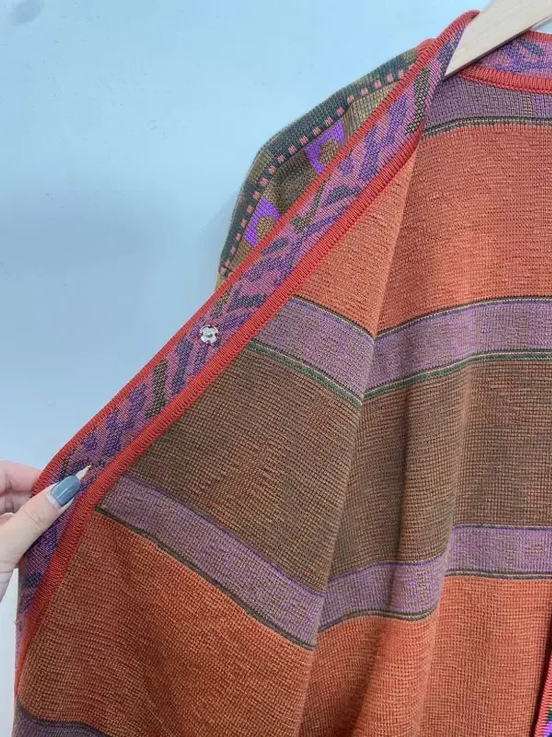 프리 동원 올드스쿨 오버핏 가디건 집업 상품이미지6