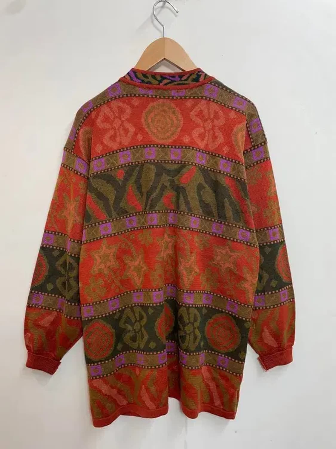 프리 동원 올드스쿨 오버핏 가디건 집업 상품이미지7