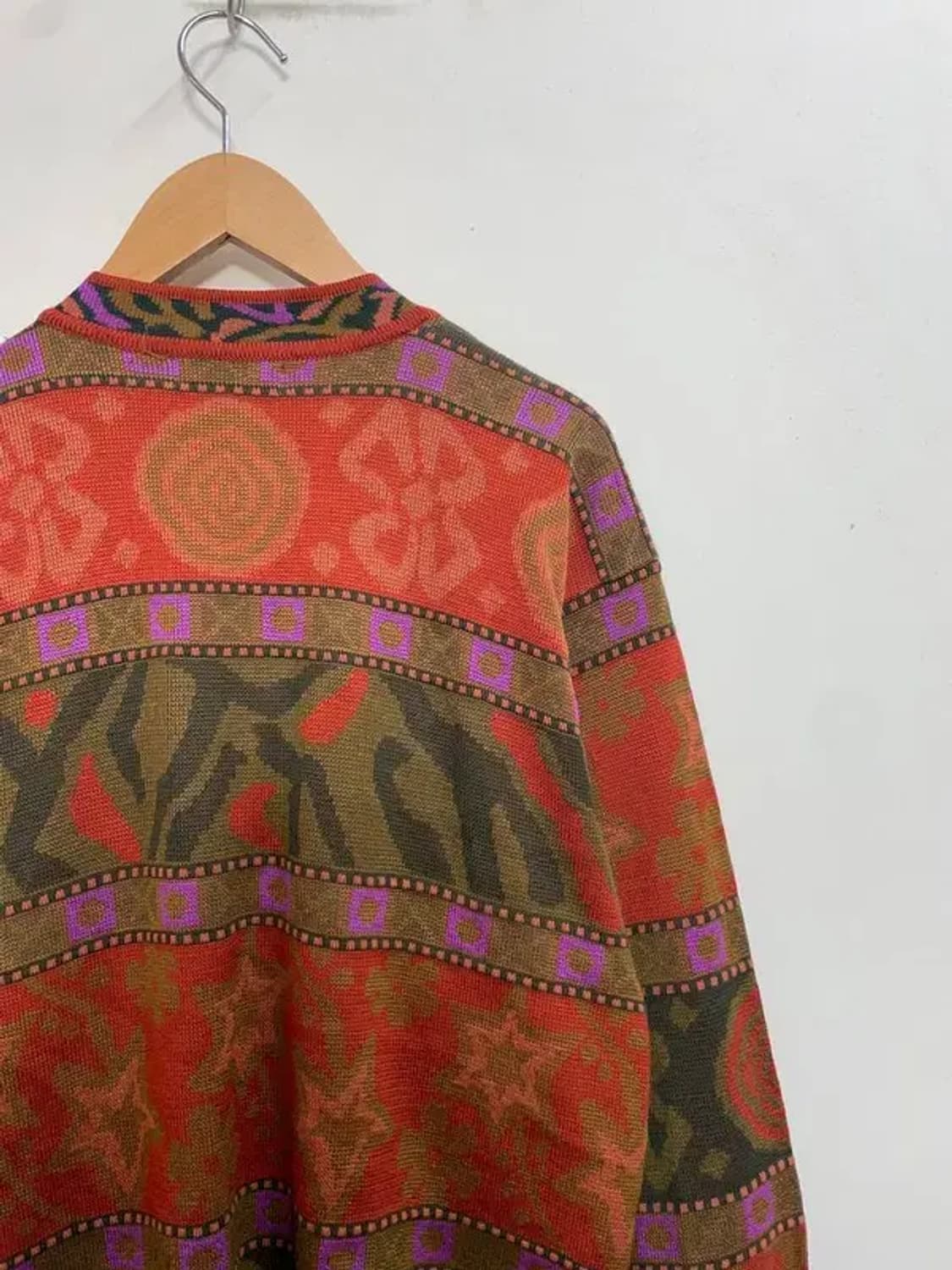 프리 동원 올드스쿨 오버핏 가디건 집업 상품이미지9