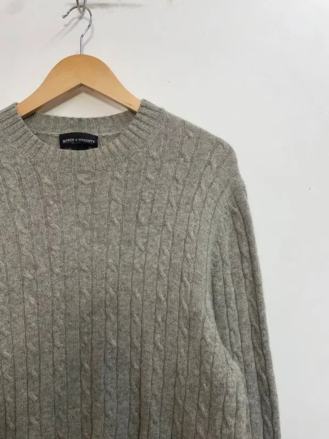 스몰 보웬 라이트 BOWEN & WRIGHT 케이블 긴팔 니트 상품이미지4
