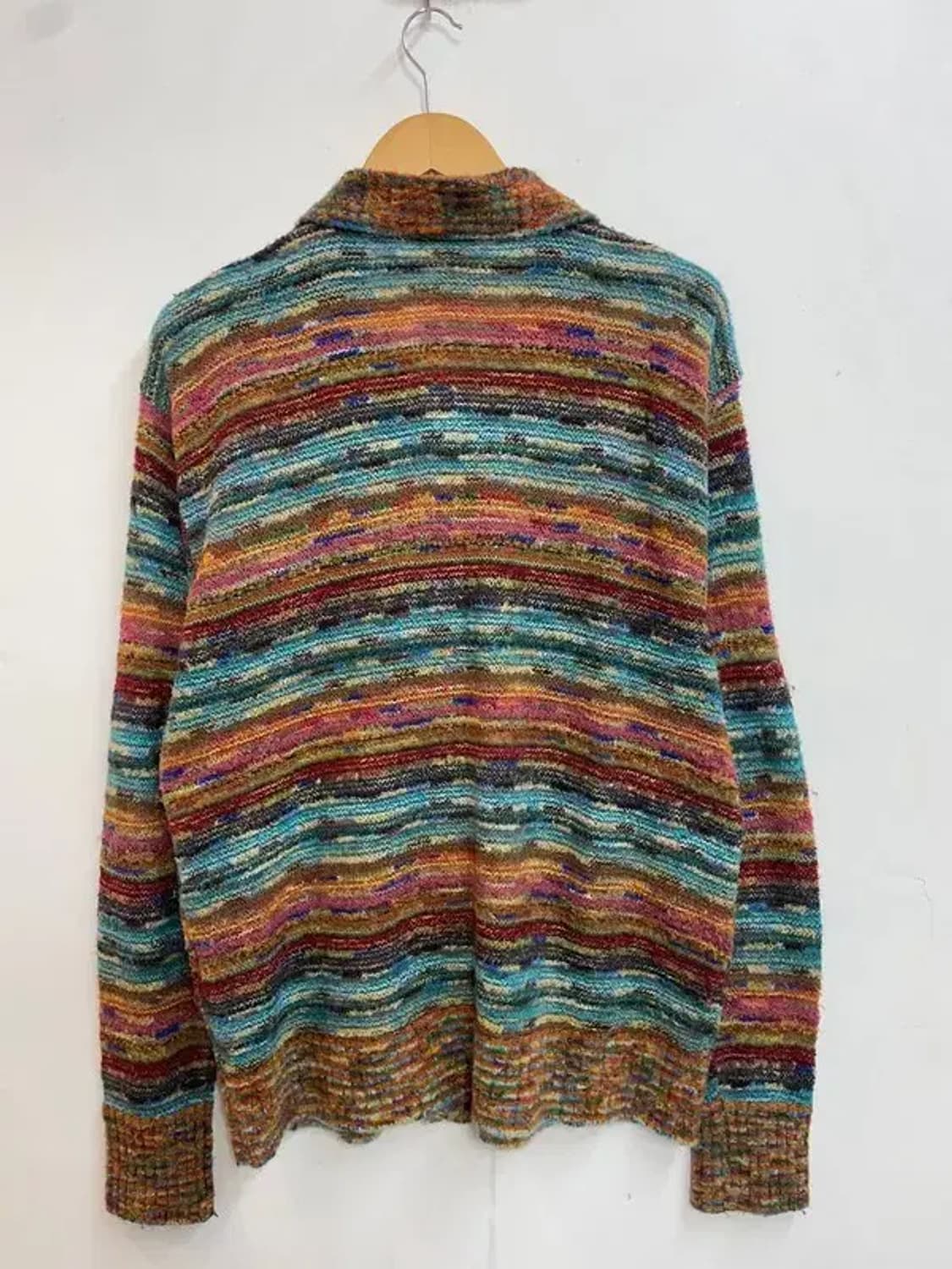 프리 CANZONE 히피스타일 빈티지 패턴 니트 가디건 상품이미지8