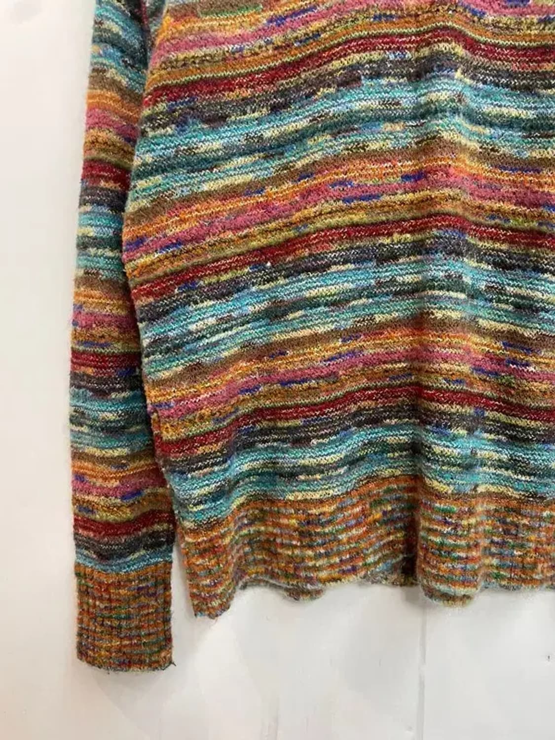 프리 CANZONE 히피스타일 빈티지 패턴 니트 가디건 상품이미지9