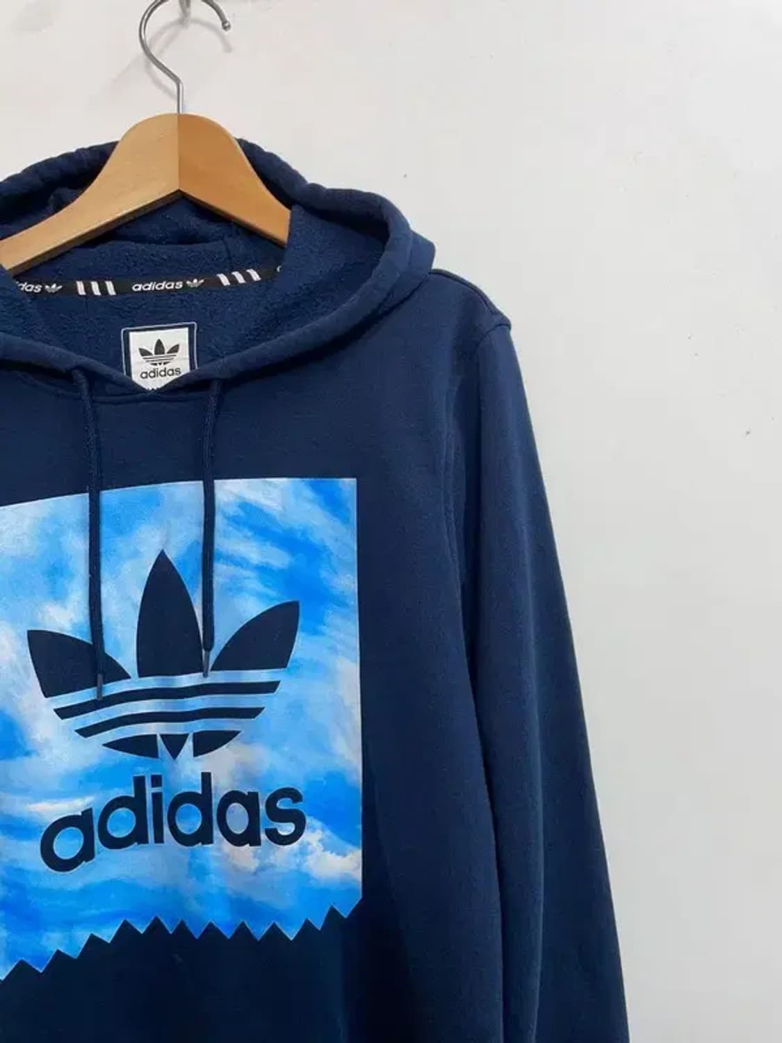 85 아디다스 스카이 다이 BB 후드티 네이비 블루 상품이미지4