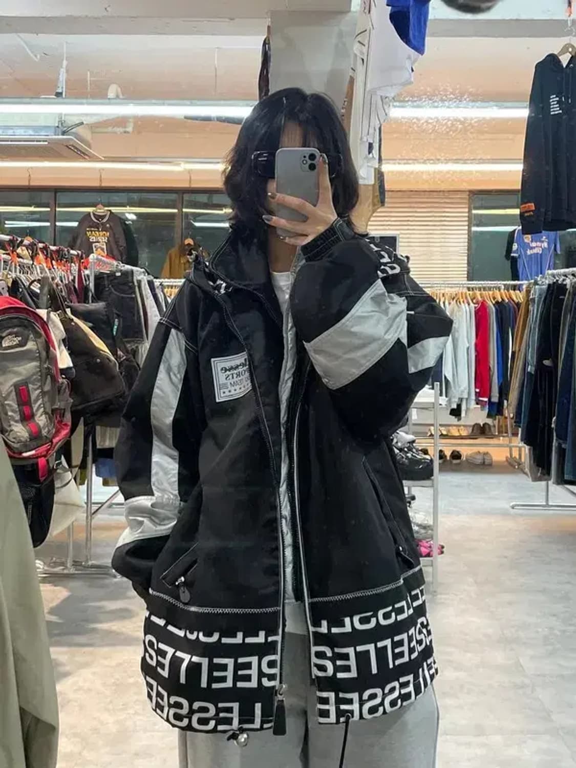 95 엘레쎄 올드스쿨 이탈리아 스키팀 자켓 점퍼 상품이미지1