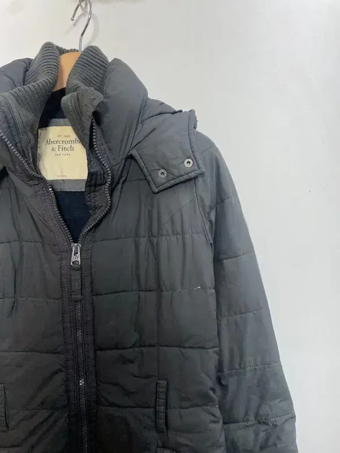 스몰 아베크롬비 앤 피치 여자 다운 롱 패딩 상품이미지4