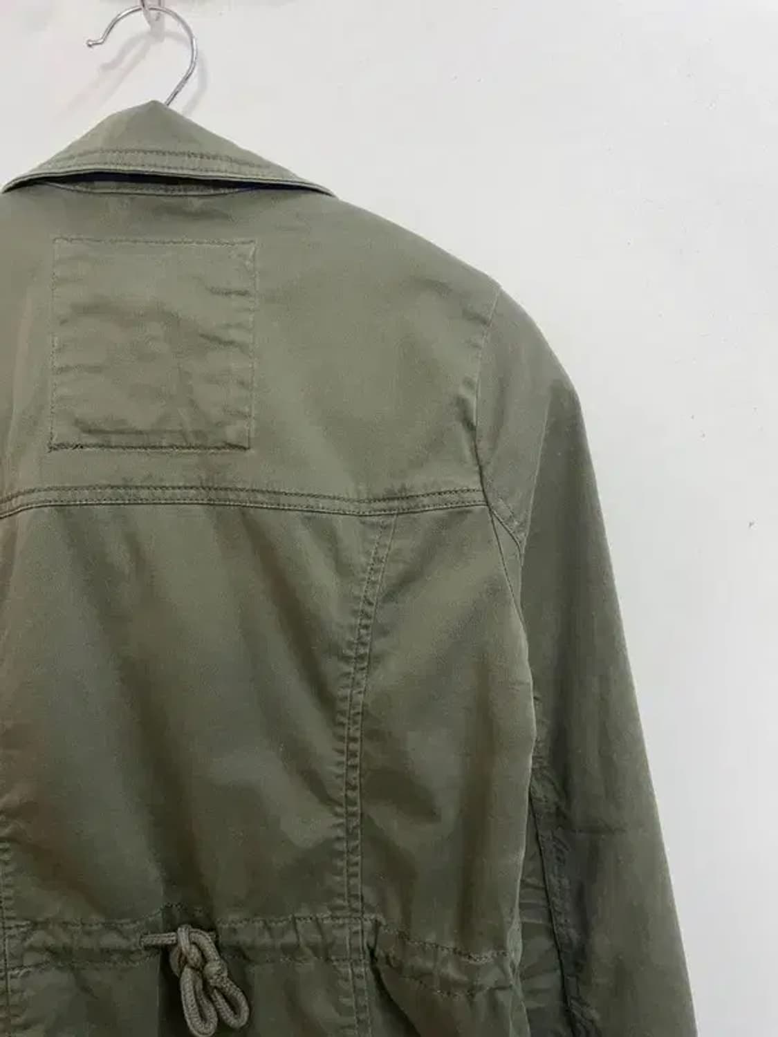 XS 홀리스터 여자 Y2K 빈티지 숏 자켓 카키 상품이미지10
