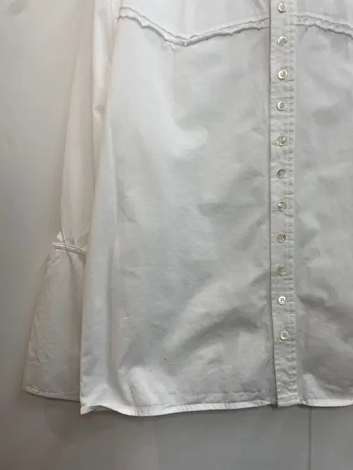 3 이어스트 eerst 오버핏 포인트 셔츠 화이트 상품이미지3