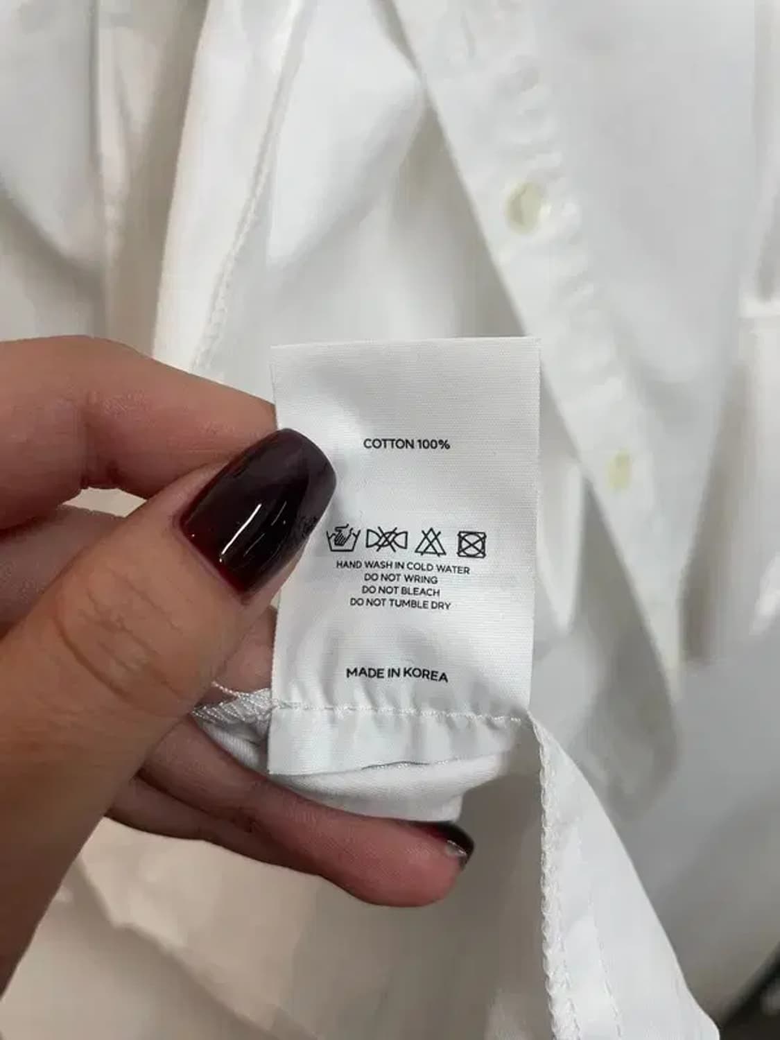 3 이어스트 eerst 오버핏 포인트 셔츠 화이트 상품이미지7