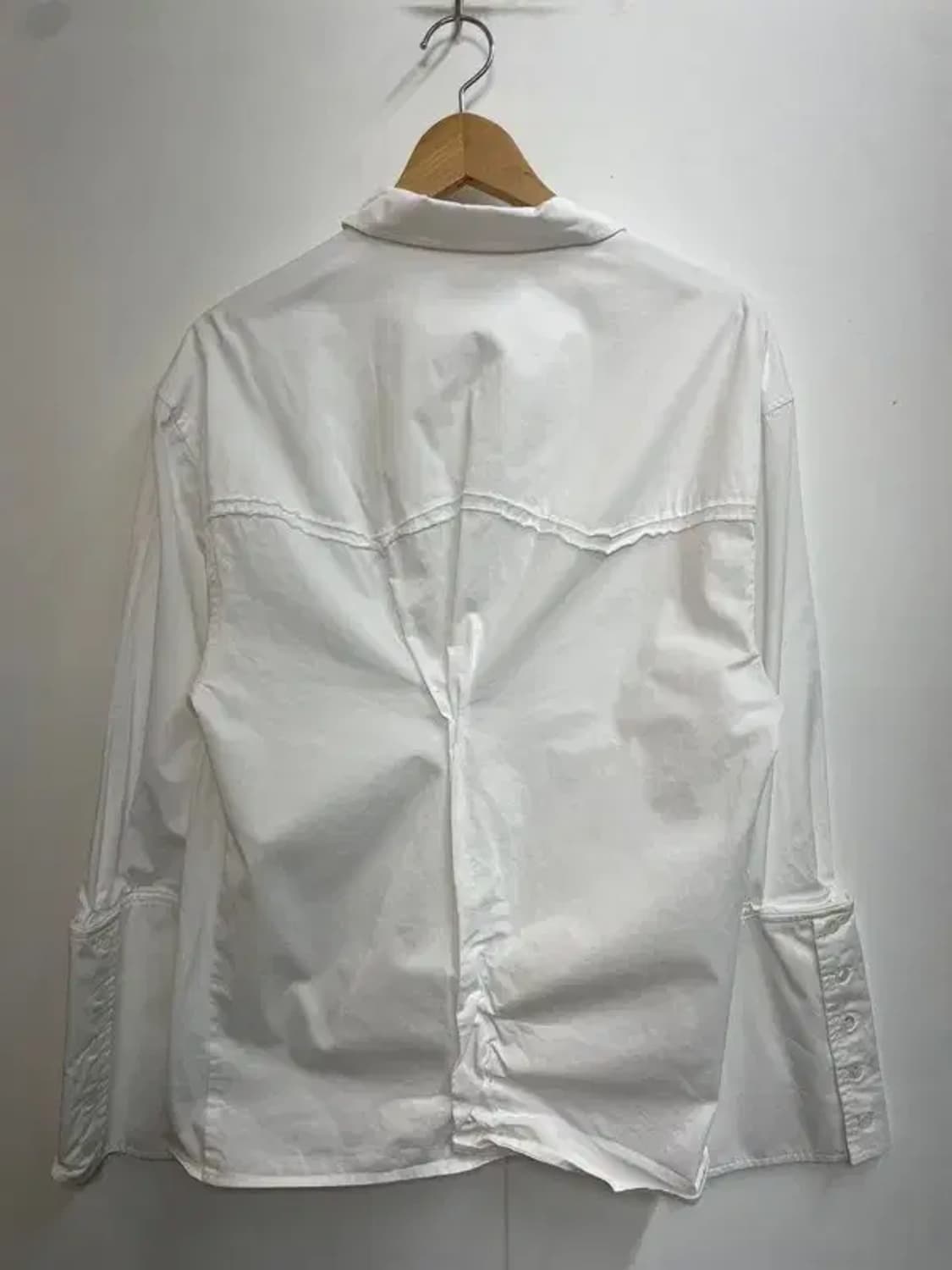 3 이어스트 eerst 오버핏 포인트 셔츠 화이트 상품이미지8