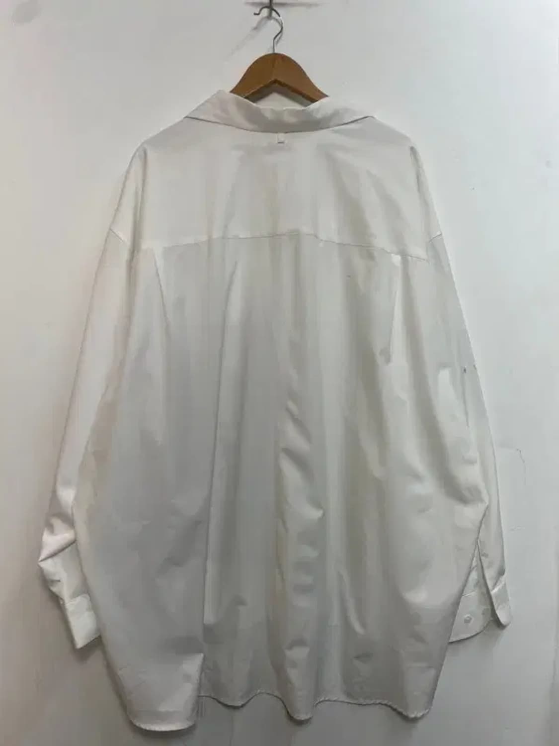 프리 ADD 애드 그래픽 오버사이즈 셔츠 화이트 상품이미지10