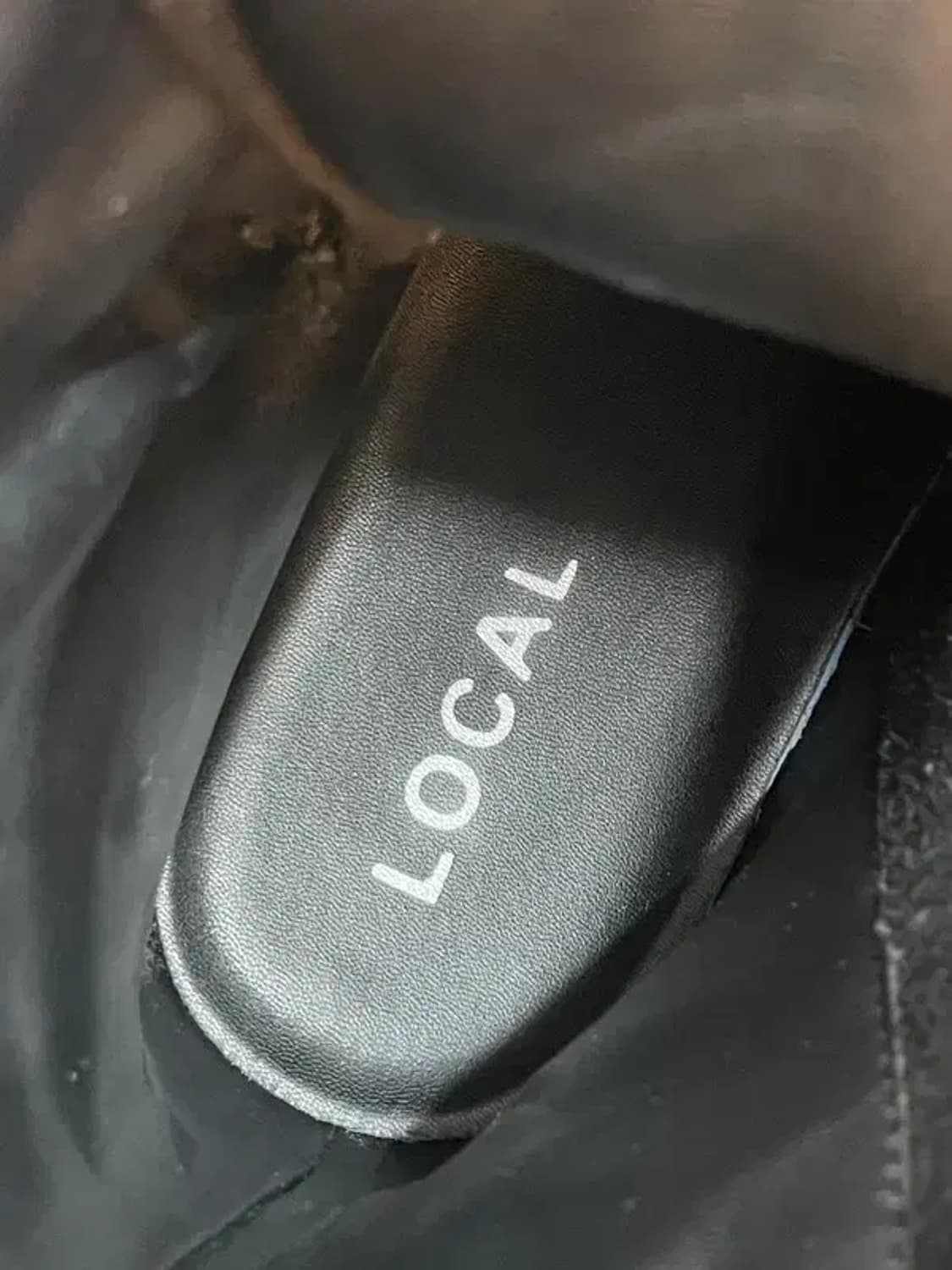 라지 LOCAL  배색 패턴 하이탑 스니커즈 상품이미지5