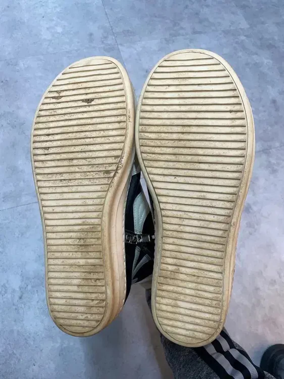 라지 LOCAL  배색 패턴 하이탑 스니커즈 상품이미지9