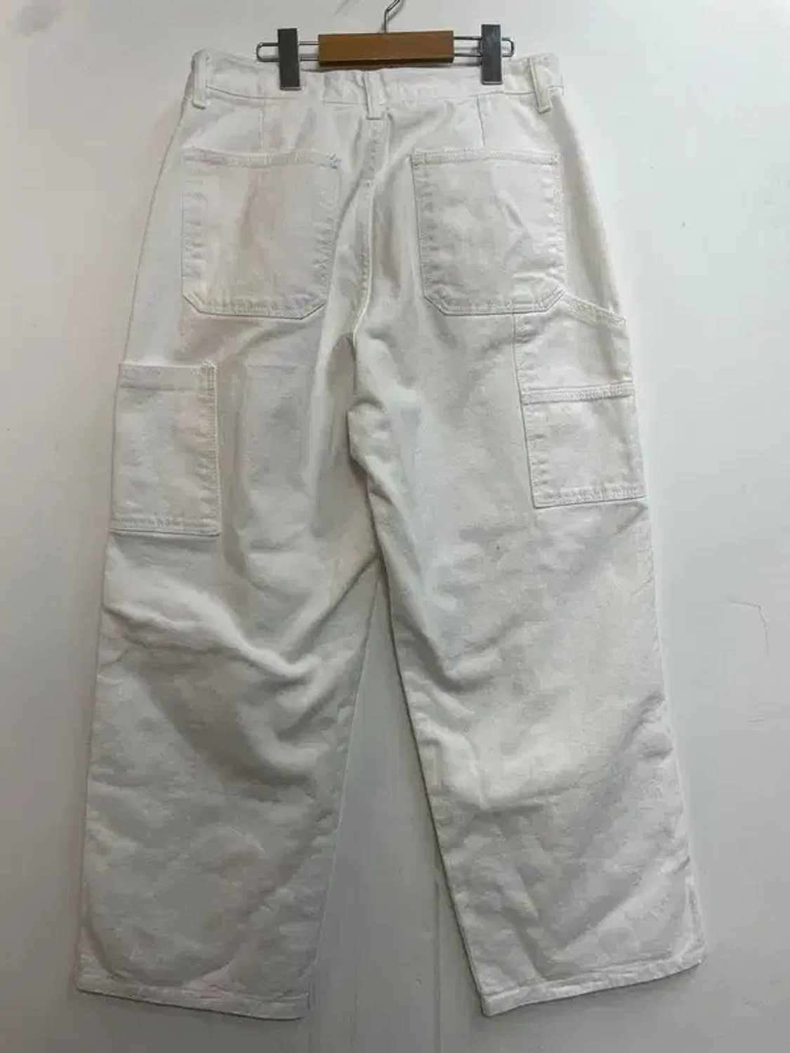 라지 ROFL 더블 와이드 카펜터 팬츠 화이트 상품이미지8