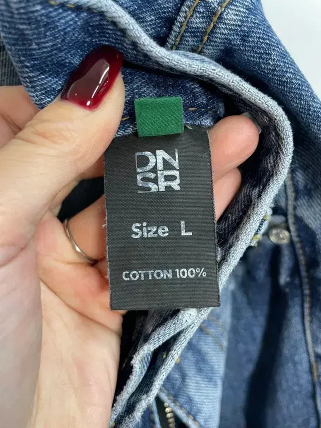 라지 DNSR 인시전 플레어 데님 블루 상품이미지6