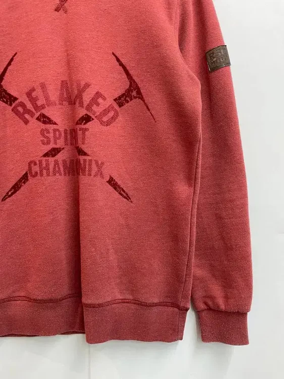 미디움 밀레 릴렉스드 오버핏 맨투맨 티셔츠 상품이미지3