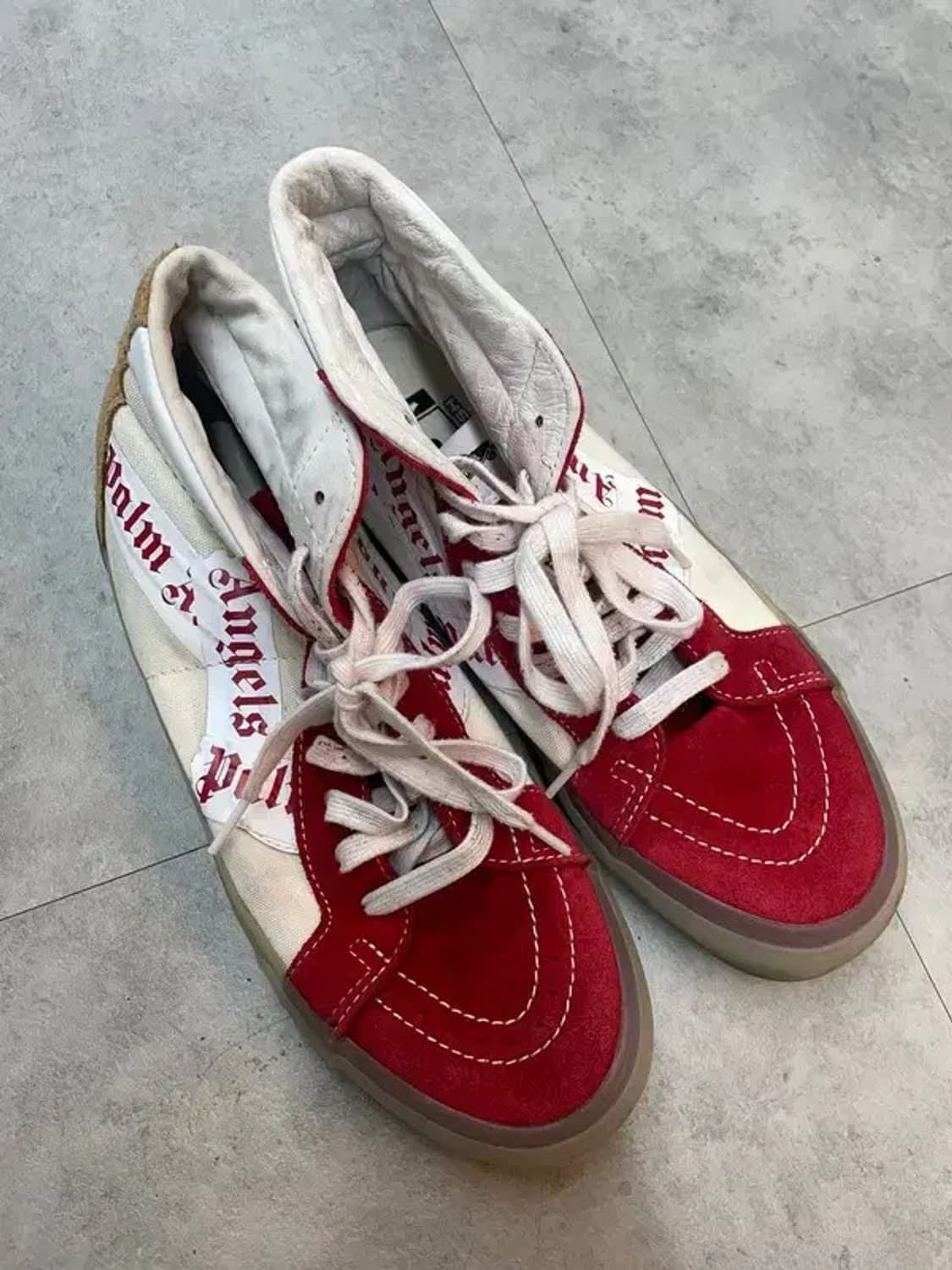 265 반스 볼트 x 팜 엔젤스 스케이트 하이 리이슈 VLT LX 칠리 상품이미지1