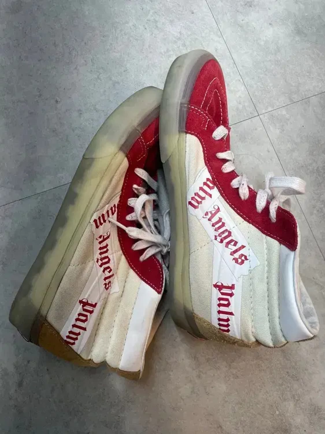 265 반스 볼트 x 팜 엔젤스 스케이트 하이 리이슈 VLT LX 칠리 상품이미지5