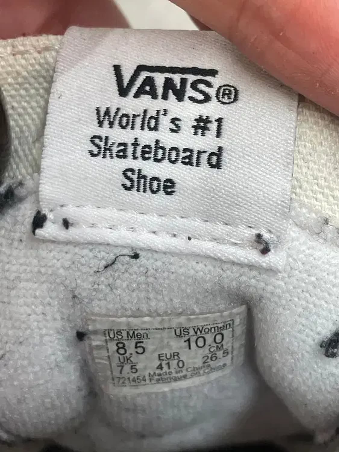 265 반스 볼트 x 팜 엔젤스 스케이트 하이 리이슈 VLT LX 칠리 상품이미지7