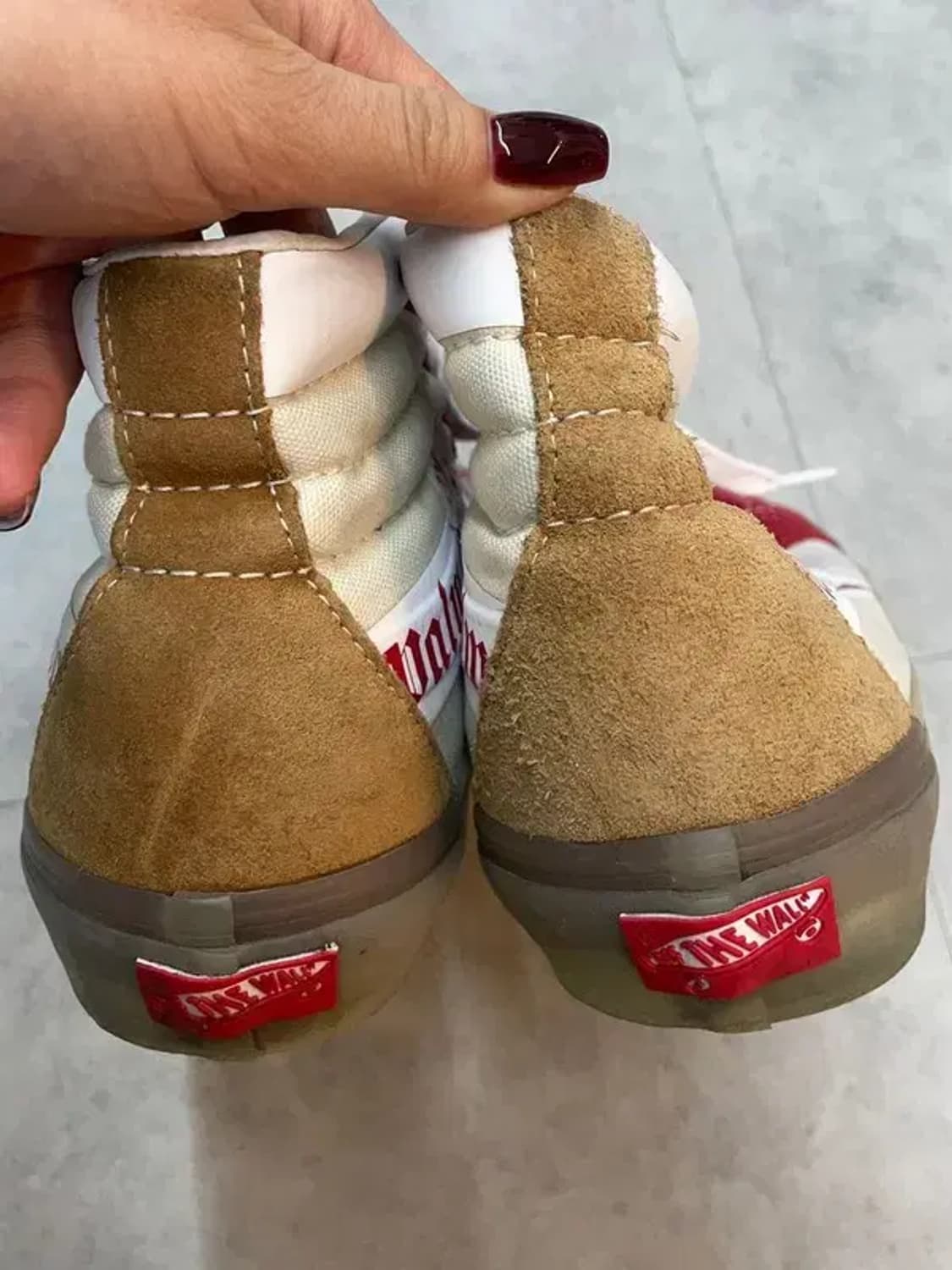 265 반스 볼트 x 팜 엔젤스 스케이트 하이 리이슈 VLT LX 칠리 상품이미지9