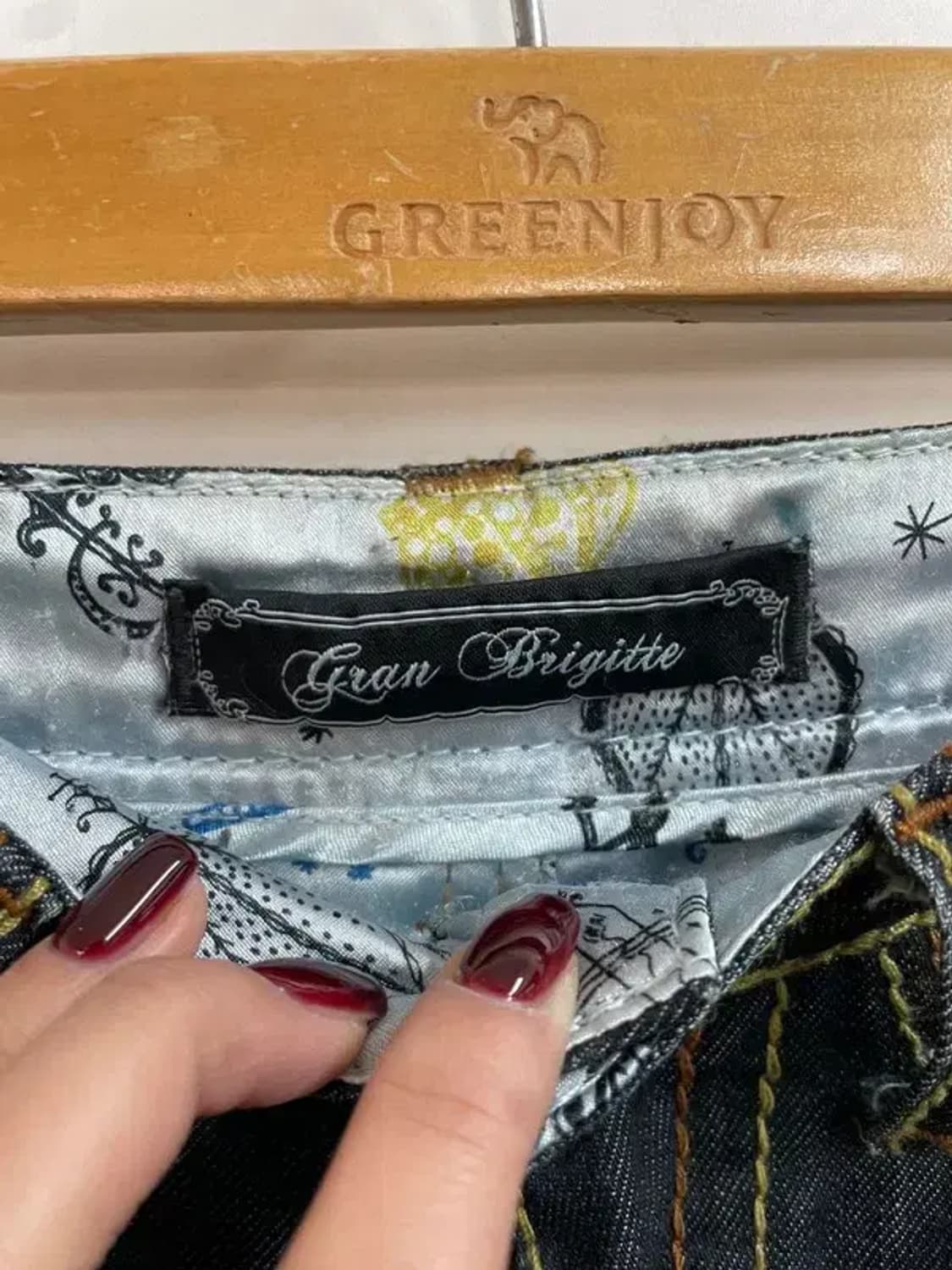 25 SOVAGE 여자 빈티지 로우라이즈 부츠컷 데님 팬츠 상품이미지5