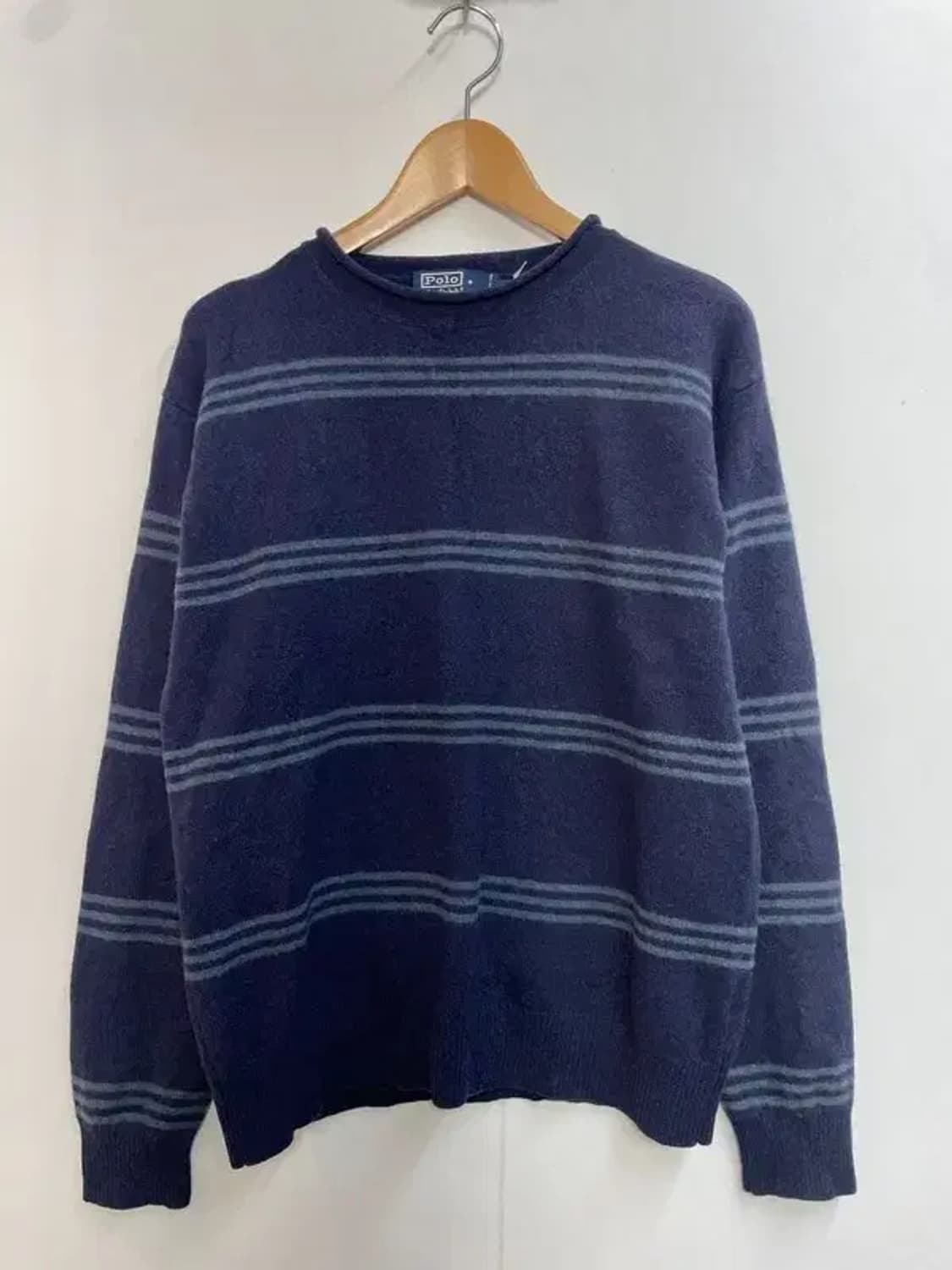 스몰 폴로 랄프 로렌 스트라이프 니트 스웨터 네이비 상품이미지2