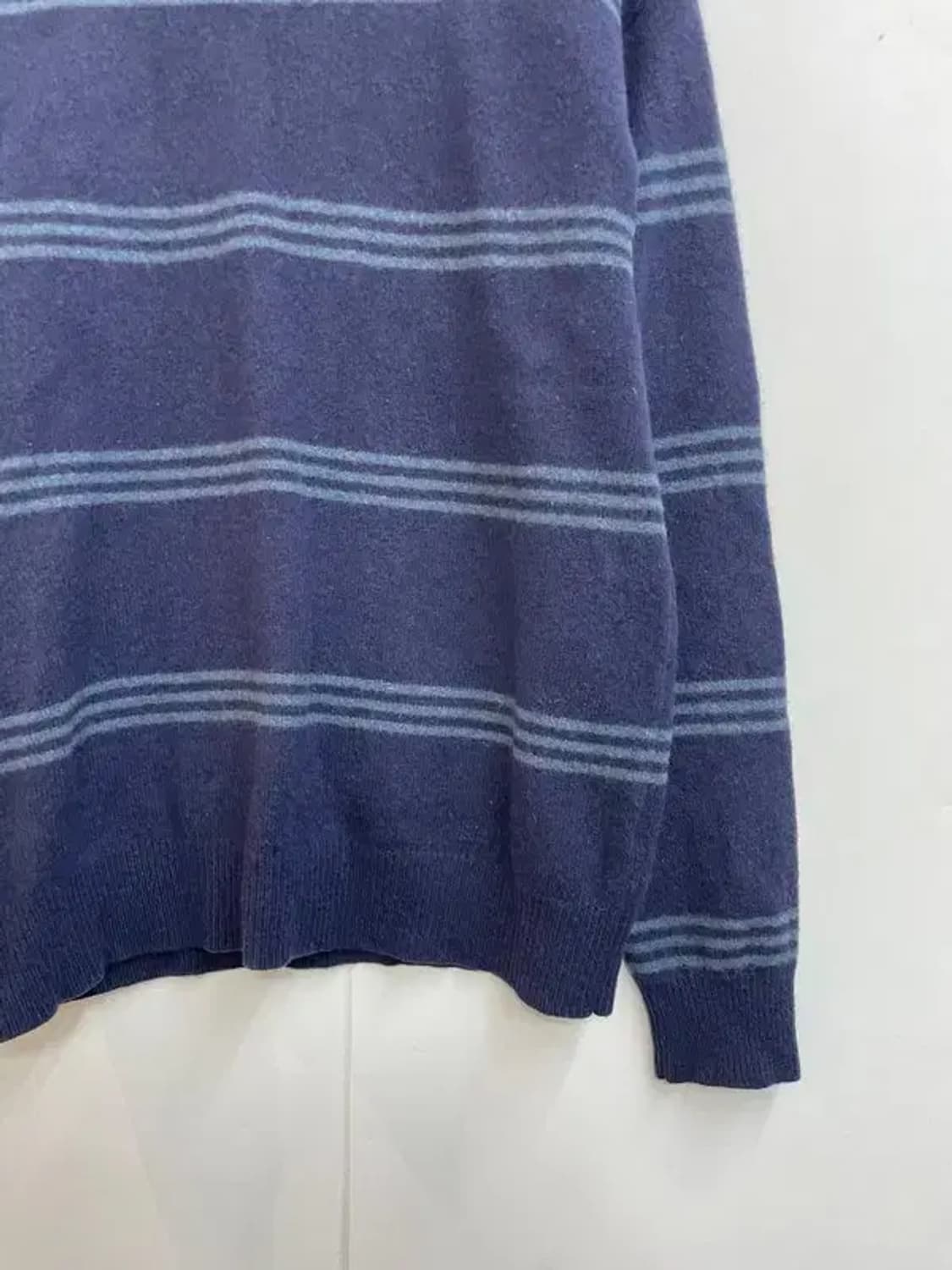 스몰 폴로 랄프 로렌 스트라이프 니트 스웨터 네이비 상품이미지3