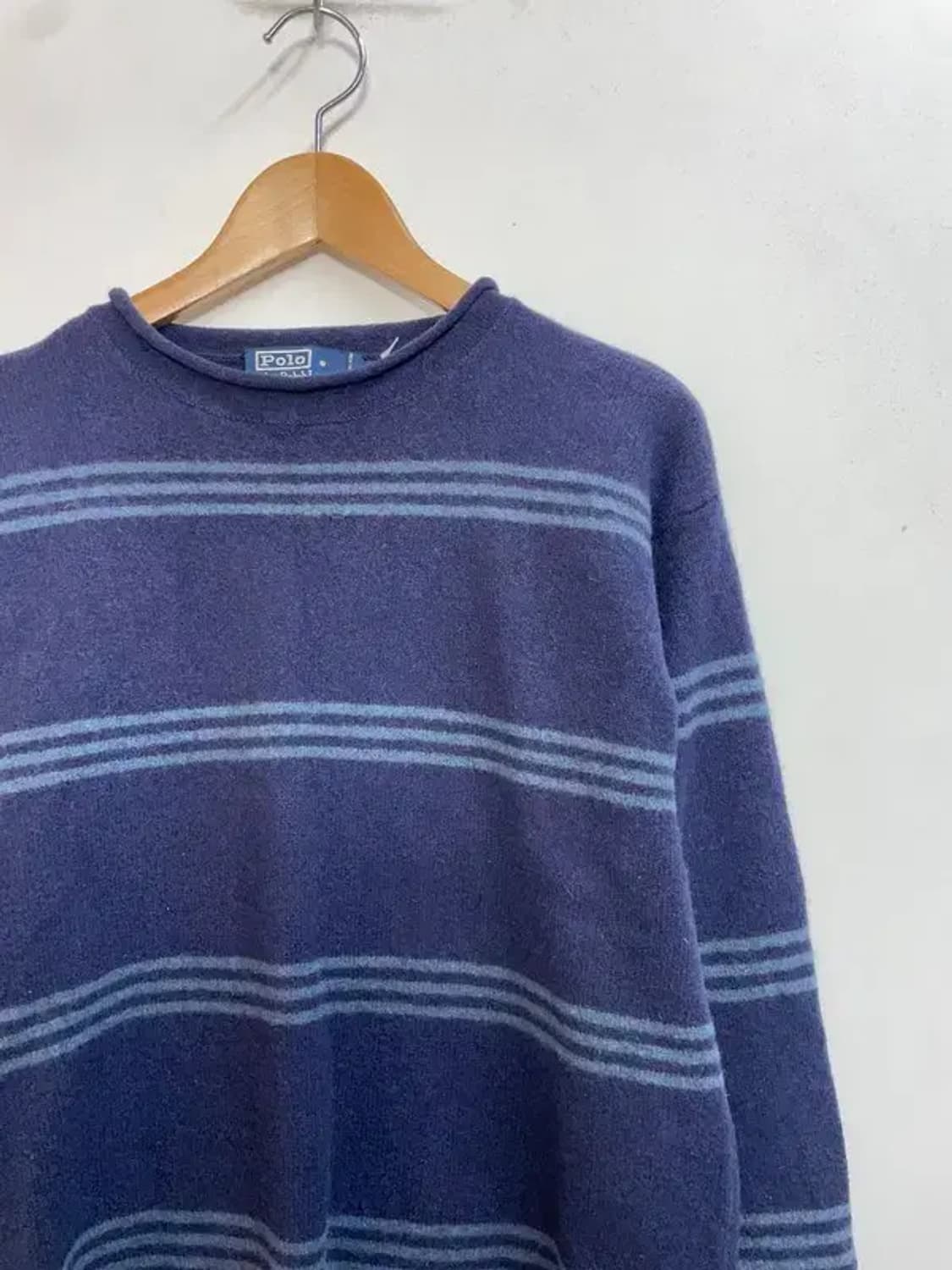 스몰 폴로 랄프 로렌 스트라이프 니트 스웨터 네이비 상품이미지4
