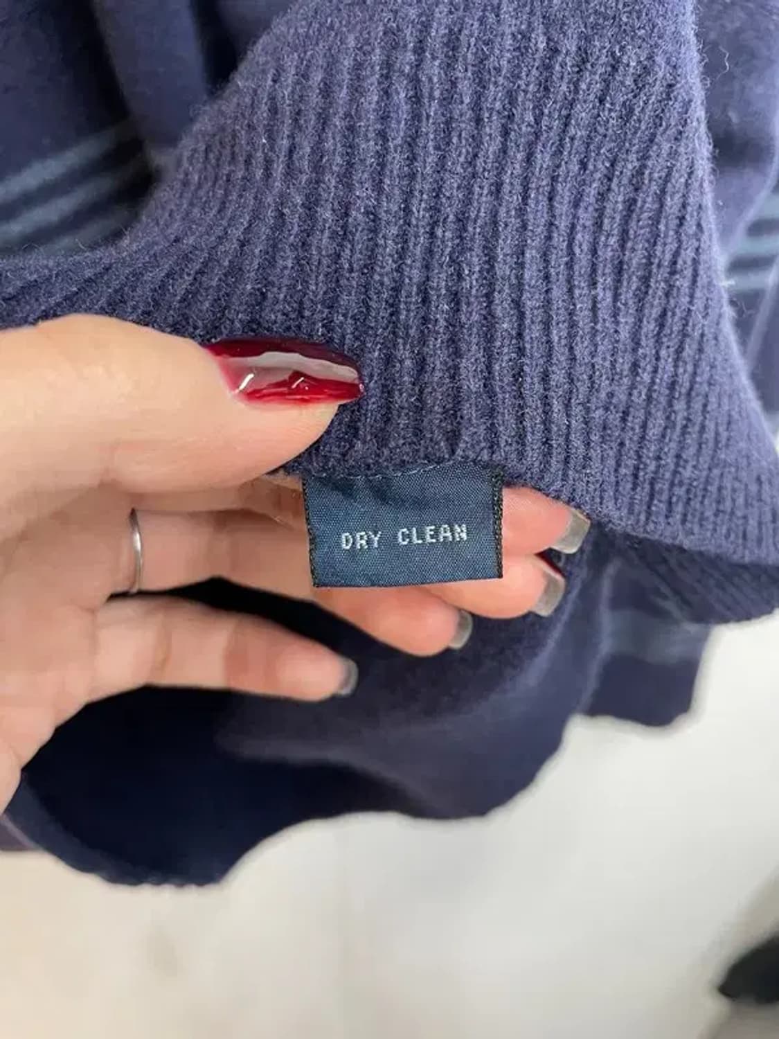 스몰 폴로 랄프 로렌 스트라이프 니트 스웨터 네이비 상품이미지6