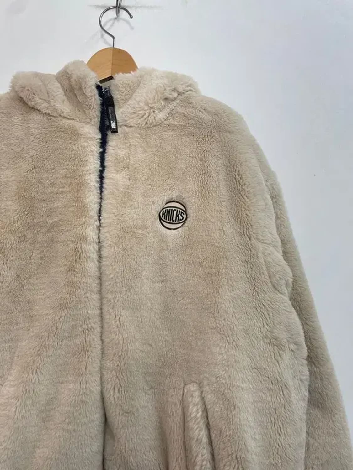 스몰 NBA 뉴욕 닉스 리버시블 퍼 후리스 후드 점퍼 상품이미지5