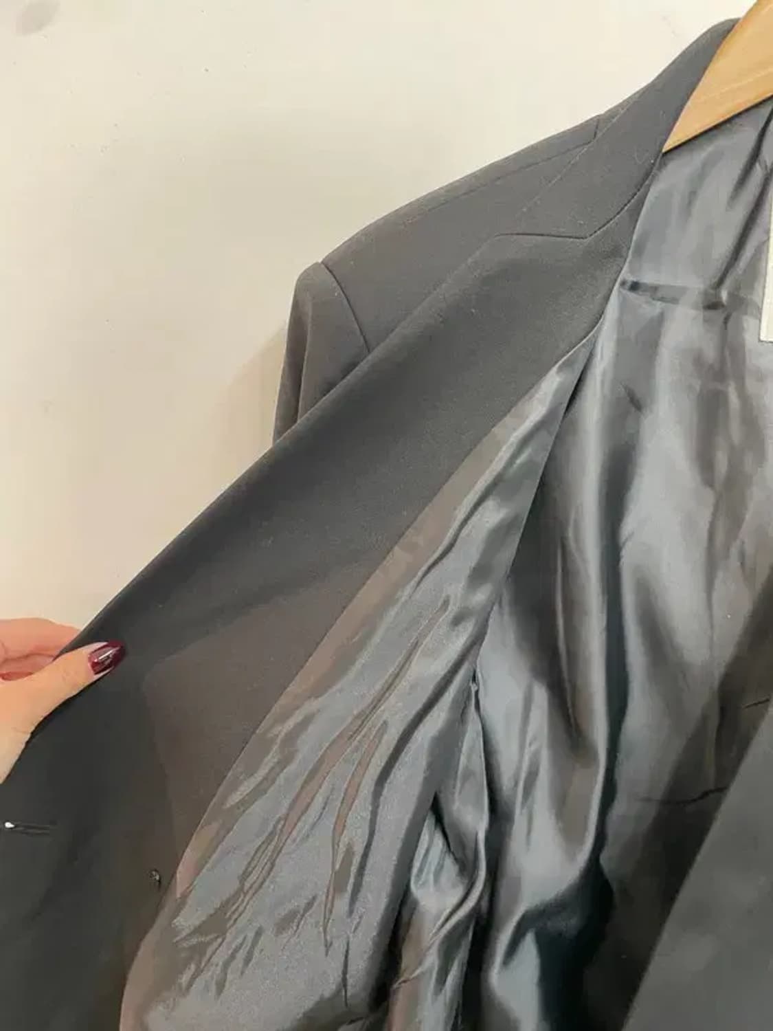 미디움 DBYM 디자인 바이 영민 더블 포켓 블레이져 자켓 블랙 상품이미지6