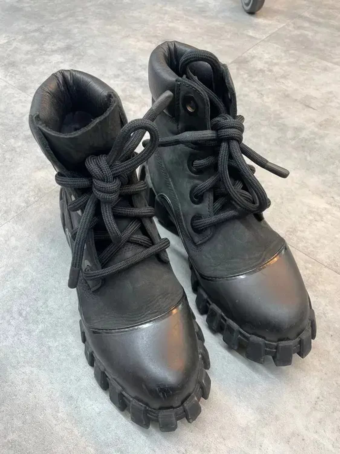 270 팀버랜드 움베르토 레온 콜라보 6인치 부츠 블랙 상품이미지1