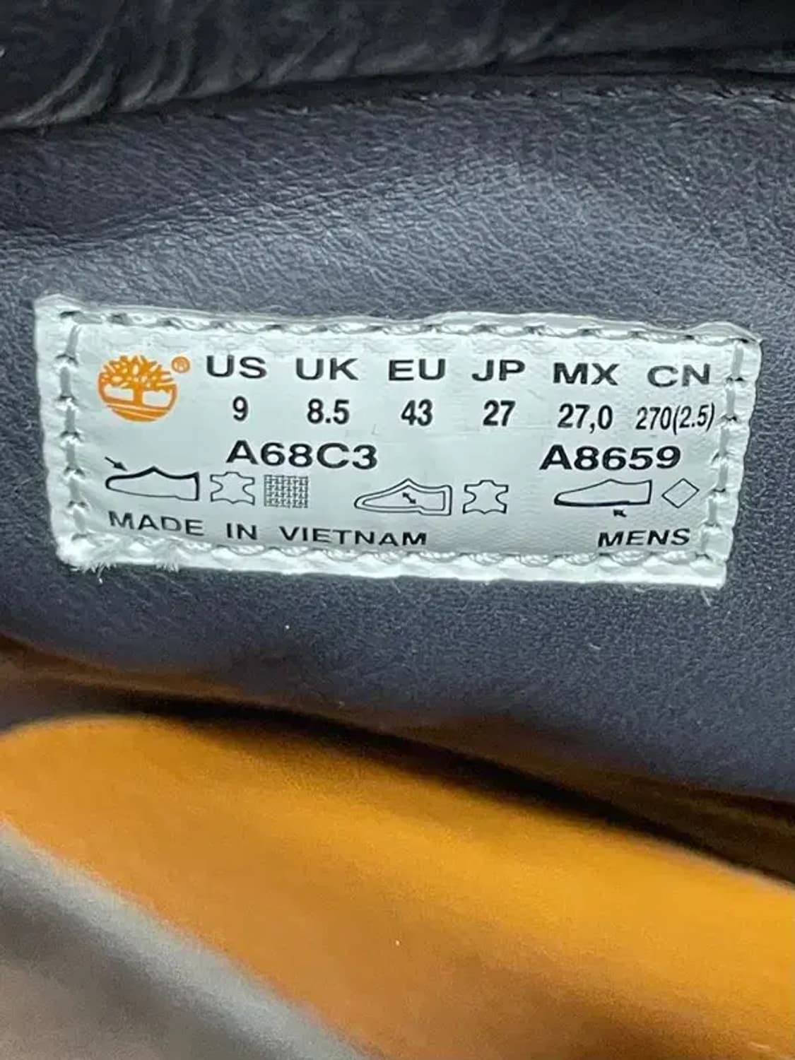 270 팀버랜드 움베르토 레온 콜라보 6인치 부츠 블랙 상품이미지7