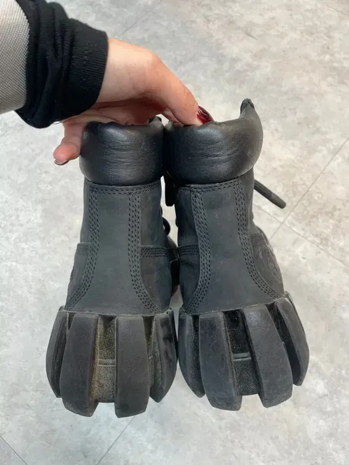 270 팀버랜드 움베르토 레온 콜라보 6인치 부츠 블랙 상품이미지9