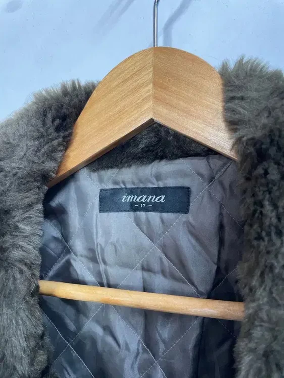 jpn 우먼 아크릴퍼 베스트 조끼 베스트 상품이미지5