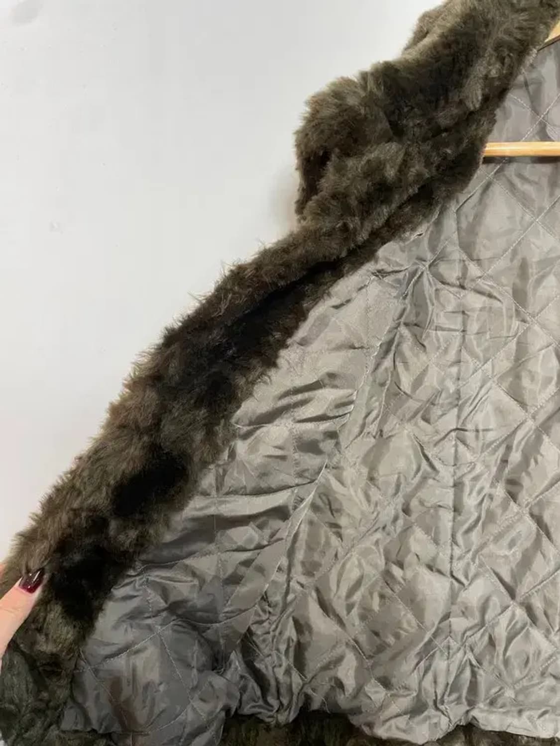 jpn 우먼 아크릴퍼 베스트 조끼 베스트 상품이미지6