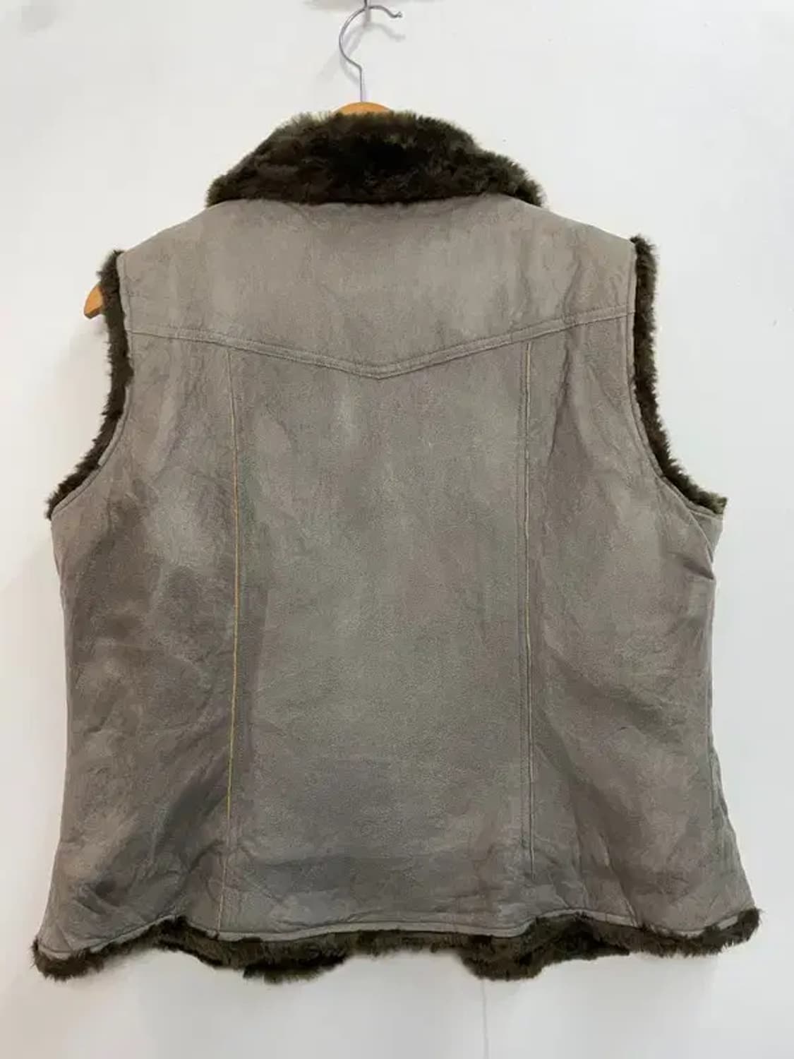 jpn 우먼 아크릴퍼 베스트 조끼 베스트 상품이미지8