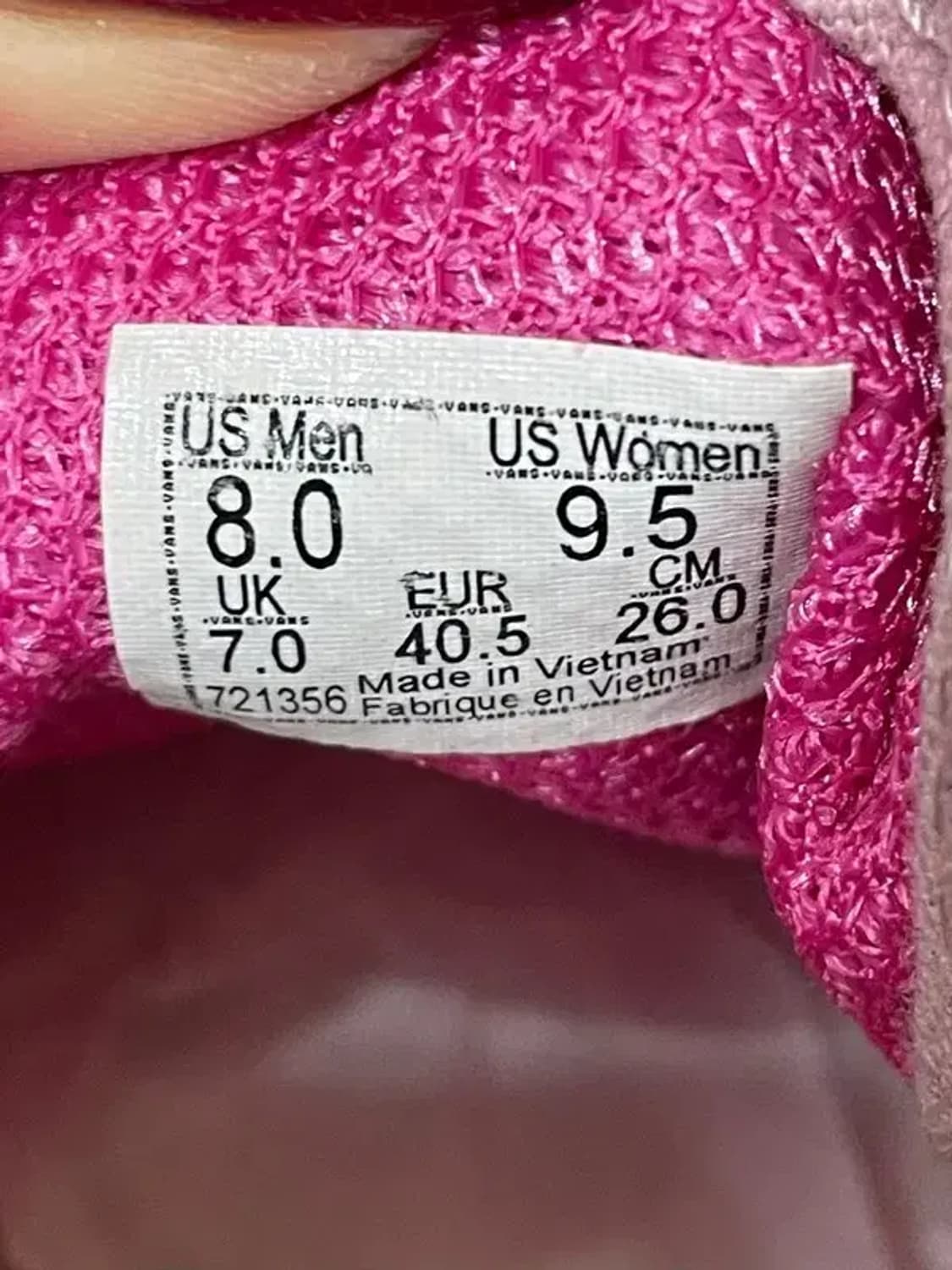 260 360 반스 볼트 어센틱 VR3 LX 라벤더 상품이미지5