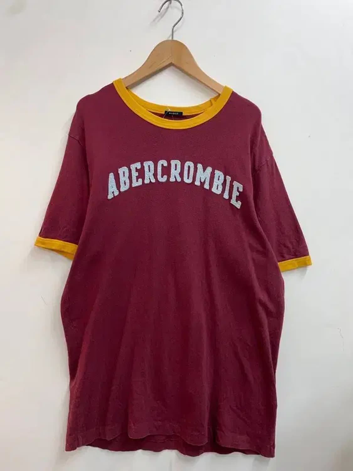 XL 아베크롬비 피치 오버핏 자주 반팔티셔츠 y2k룩 상품이미지2