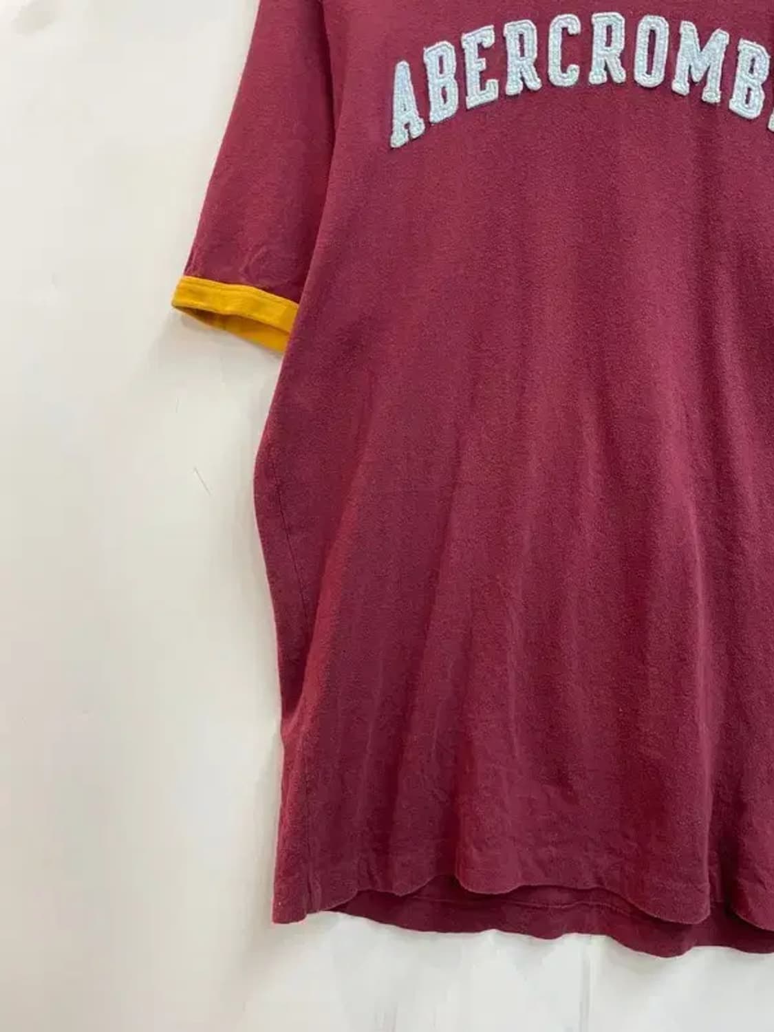 XL 아베크롬비 피치 오버핏 자주 반팔티셔츠 y2k룩 상품이미지3