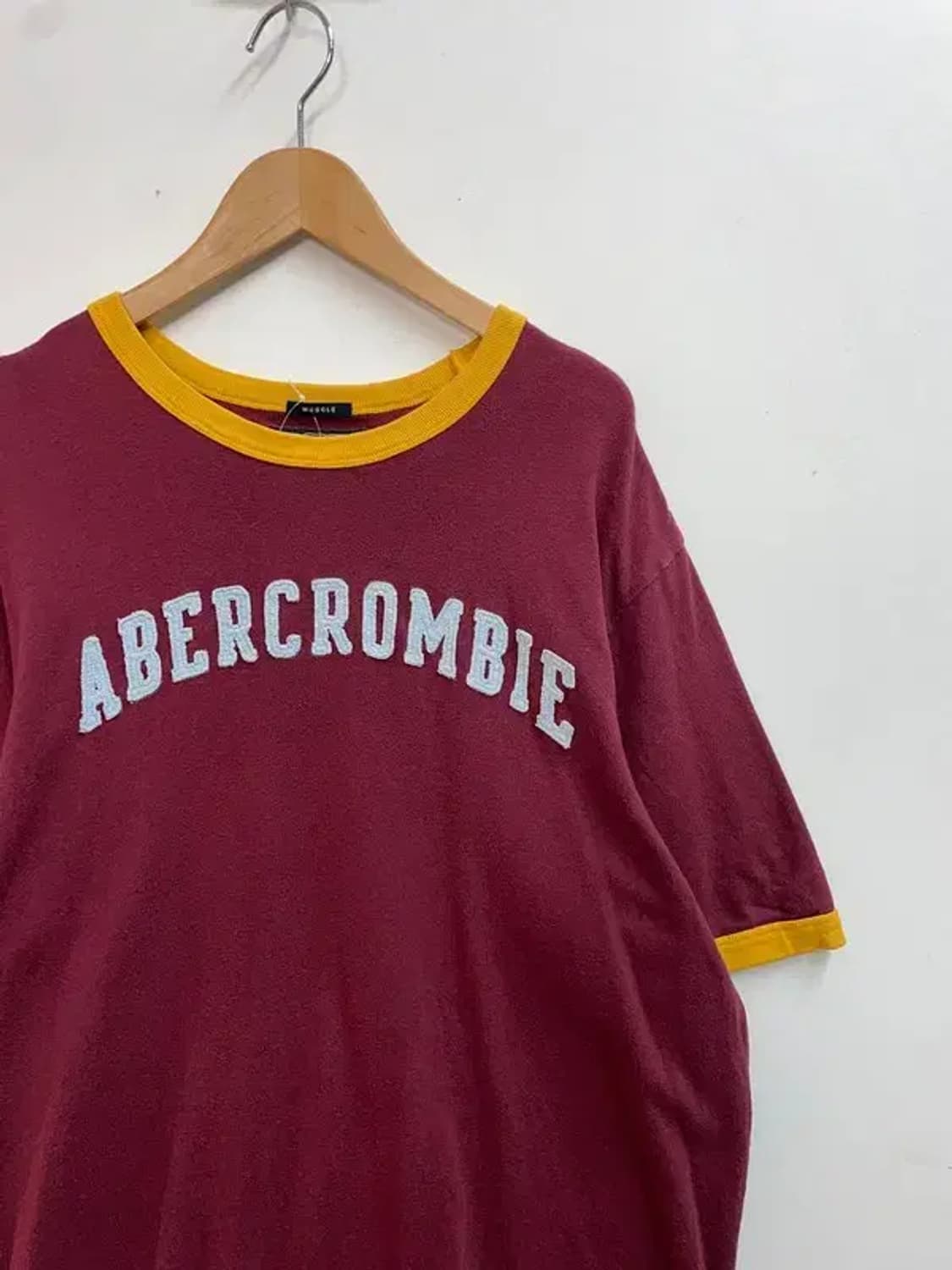 XL 아베크롬비 피치 오버핏 자주 반팔티셔츠 y2k룩 상품이미지4