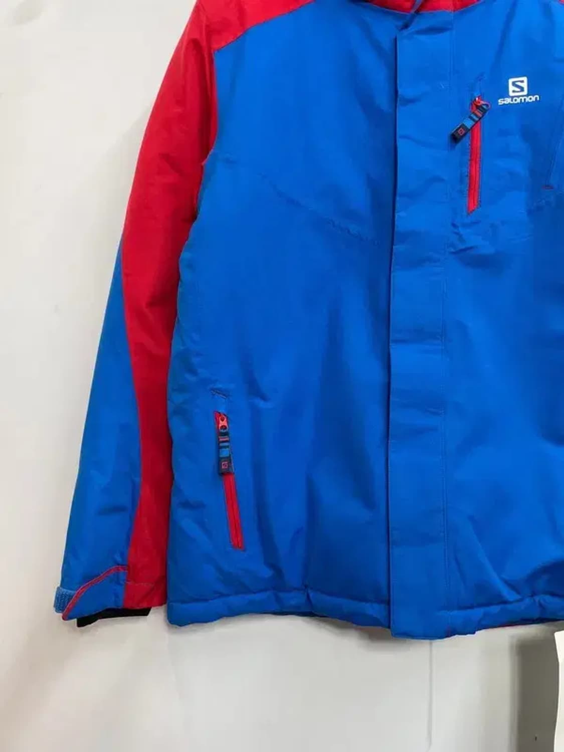 새상품 12y 살로몬 바람막이 자켓 라지 여성 아동 내피있음 상품이미지3