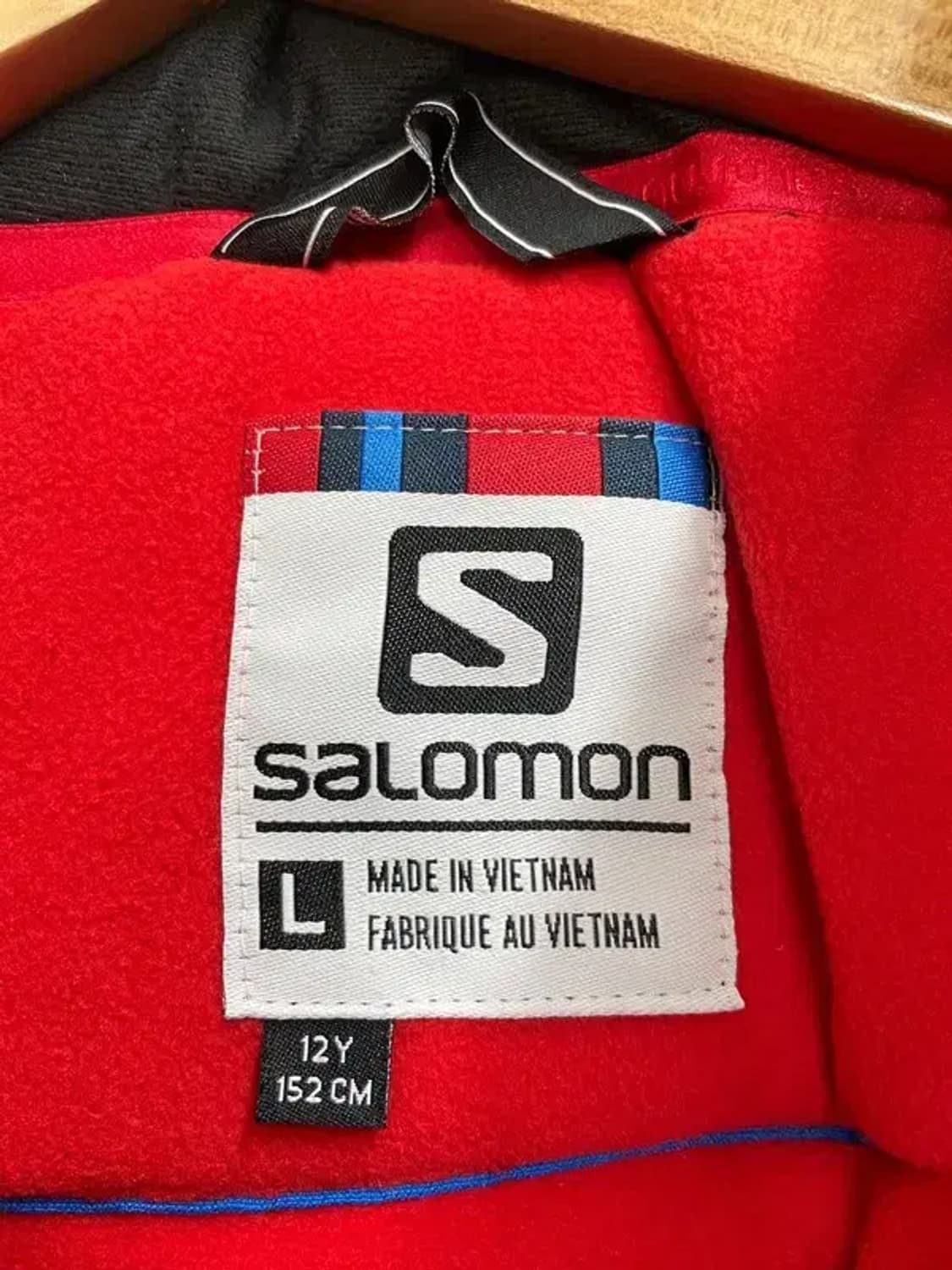 새상품 12y 살로몬 바람막이 자켓 라지 여성 아동 내피있음 상품이미지6